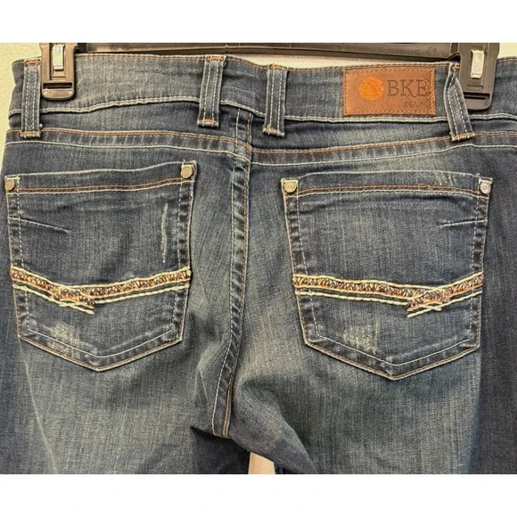 Buckle BKE Denim Scarlett Size 29R Bootcut Stretch Dark Wash Jeans‎ - Picture 5 of 11